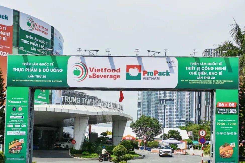 越南最大国际食品展Vietfood迎来30周年,1400展位20国1000+企业参展